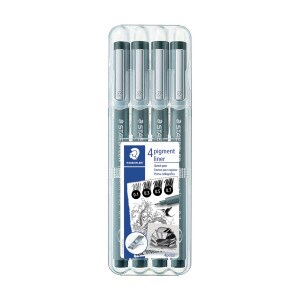 4 Pigment Liner Sketch Pens